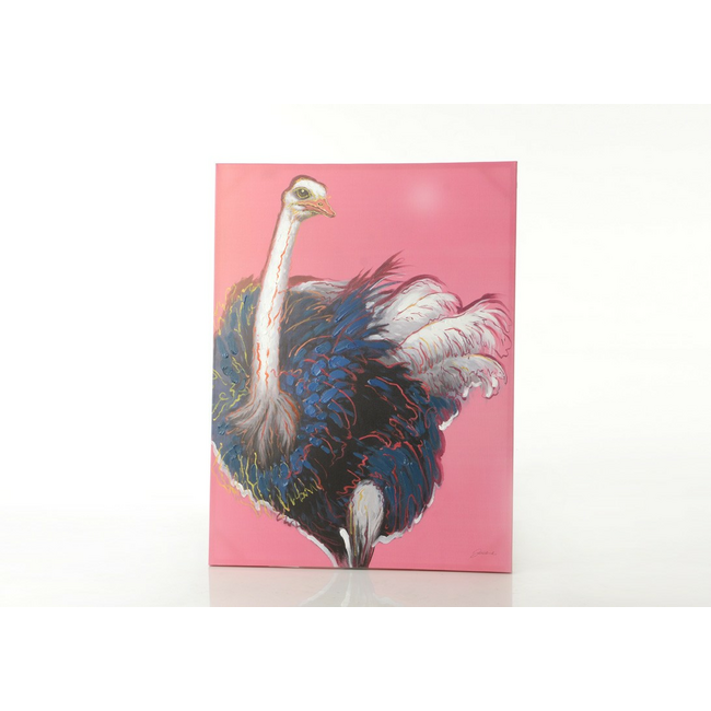Lienzo Avestruz