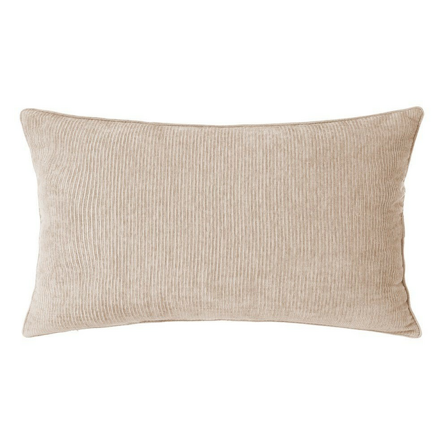 Cojín Chenilla natural 30x50