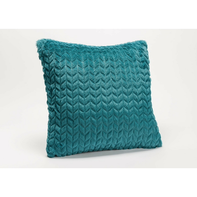 Cojín Chevron jade 40x40