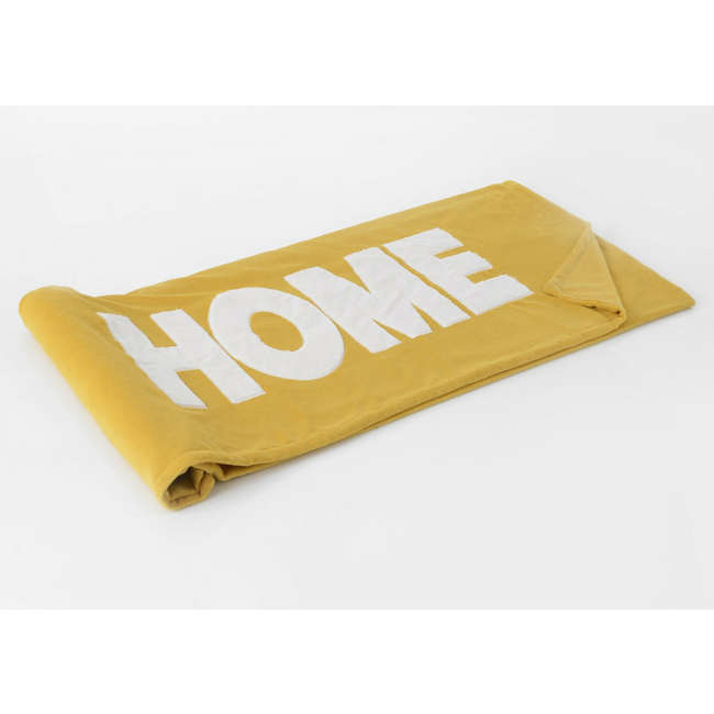 Manta Home mostaza 130x170