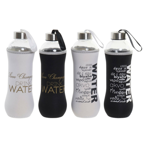 Botella cristal frase 600 ml