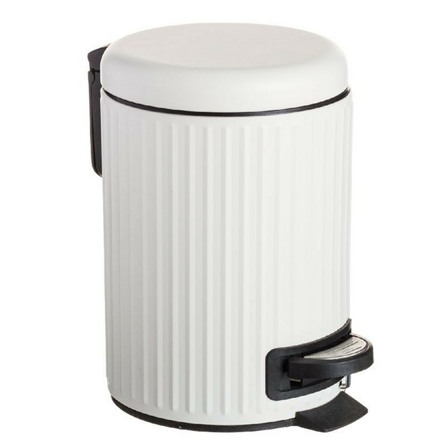 Papelera Manhattan blanca