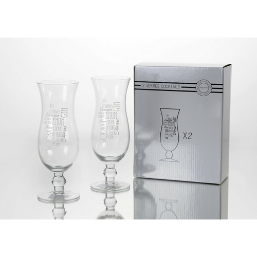 Set vasos cocktail