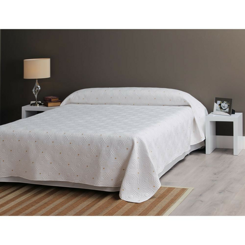 Colcha boutí marfil 180x260