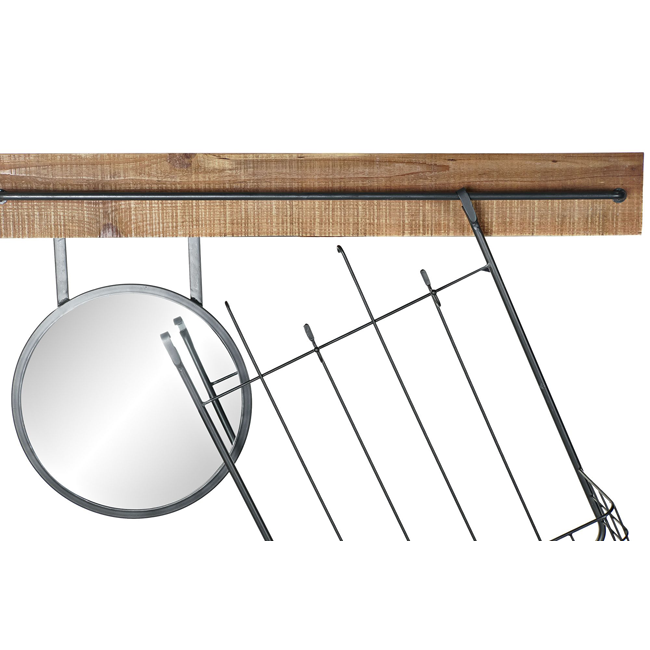 Espejo con cesta Vintage