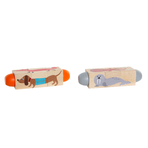 Puzle madera Animals