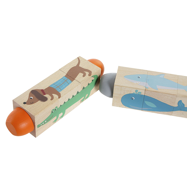 Puzle madera Animals