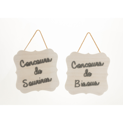 Decoración madera Concurso