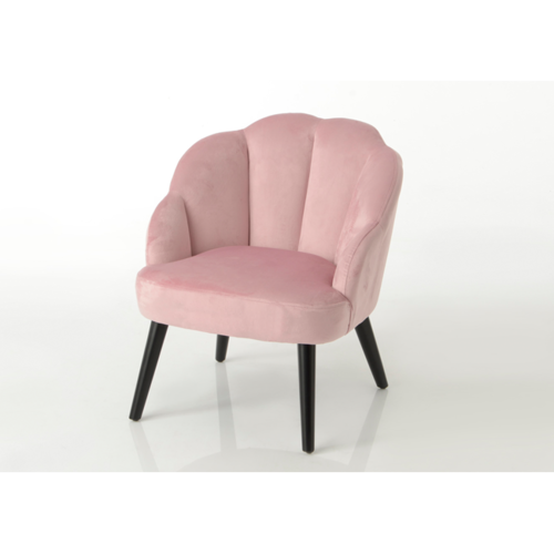 Sillón Concha rosa
