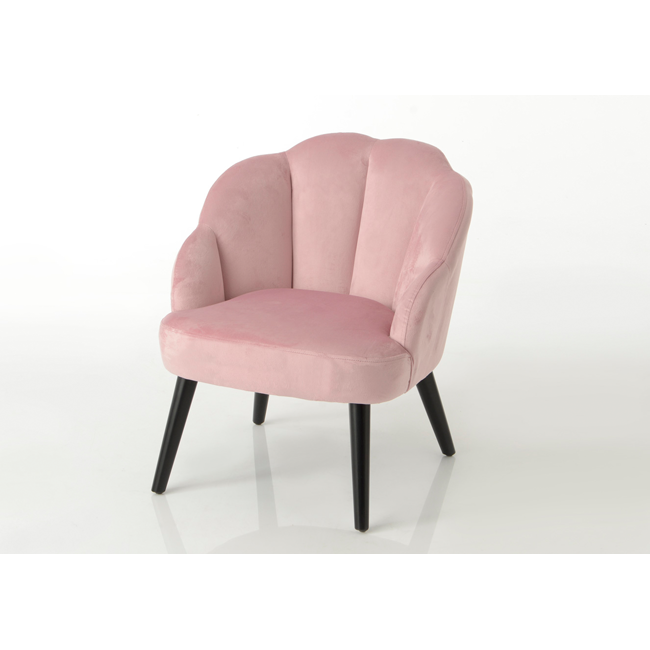 Sillón Concha rosa