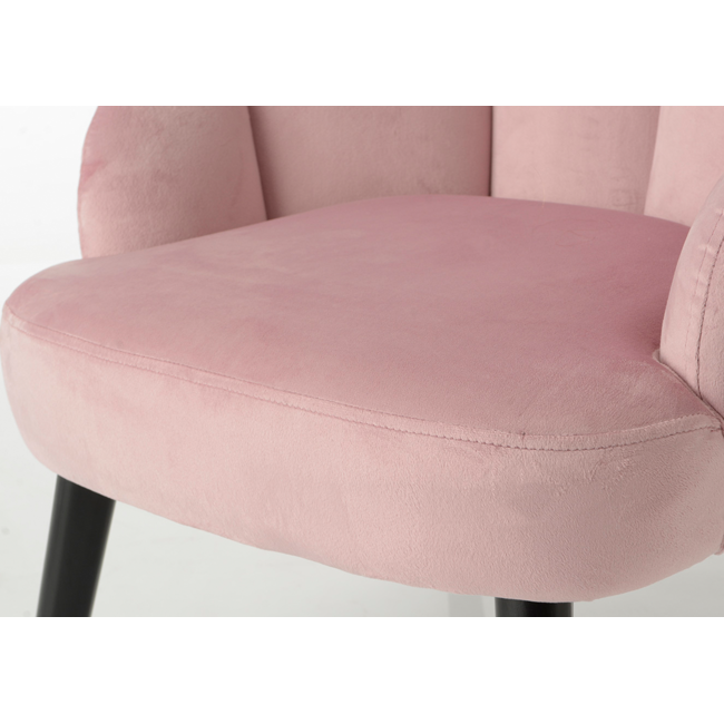 Sillón Concha rosa