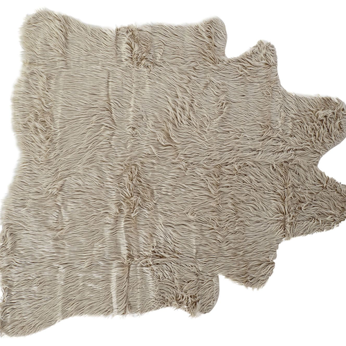 Alfombra Pelo beige 160x150