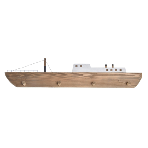 Perchero pared Barco