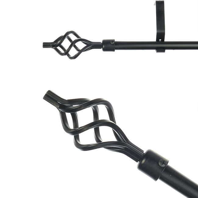 Barra cortina Flecha negra